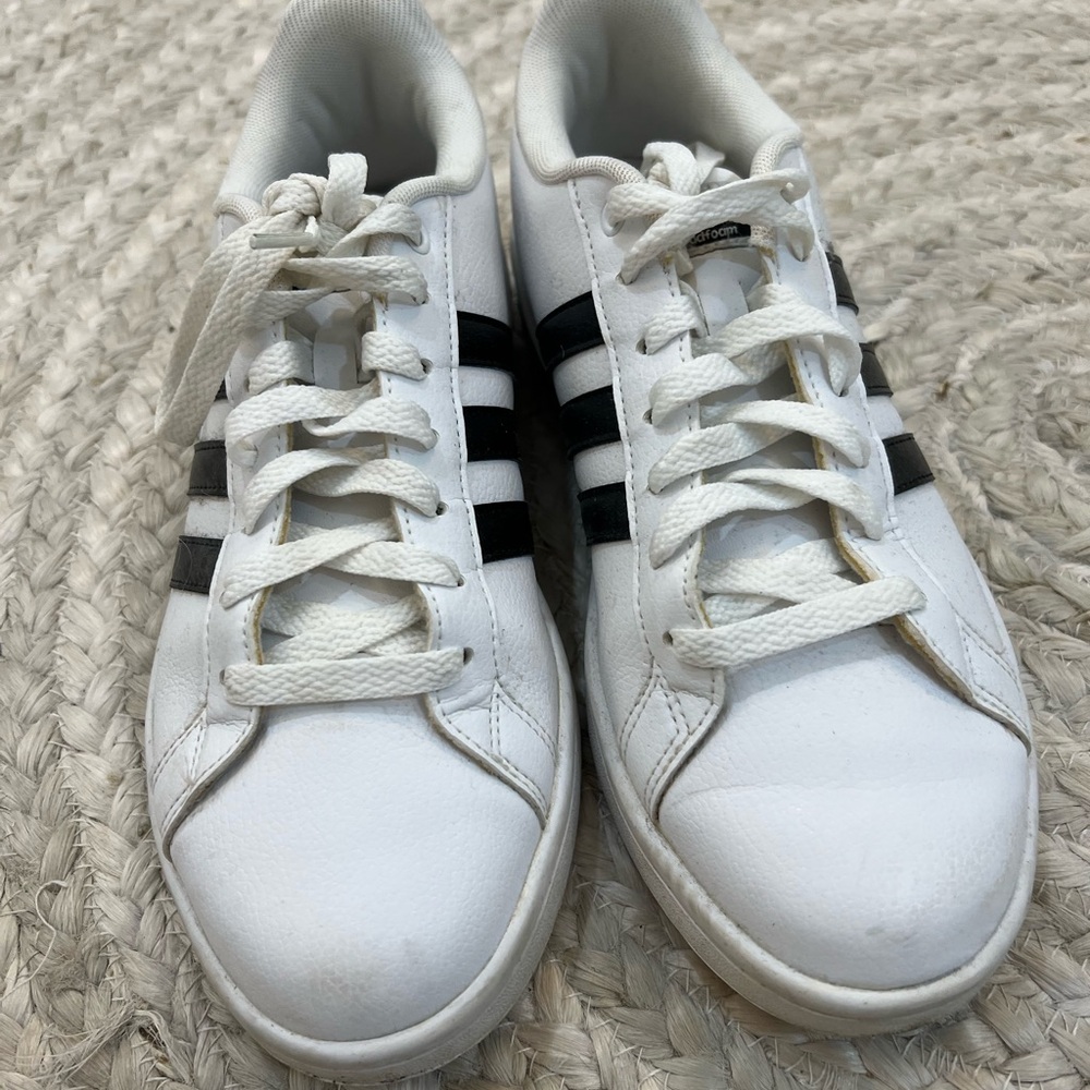 Original Adidas, classic in black-and-white only been worn once